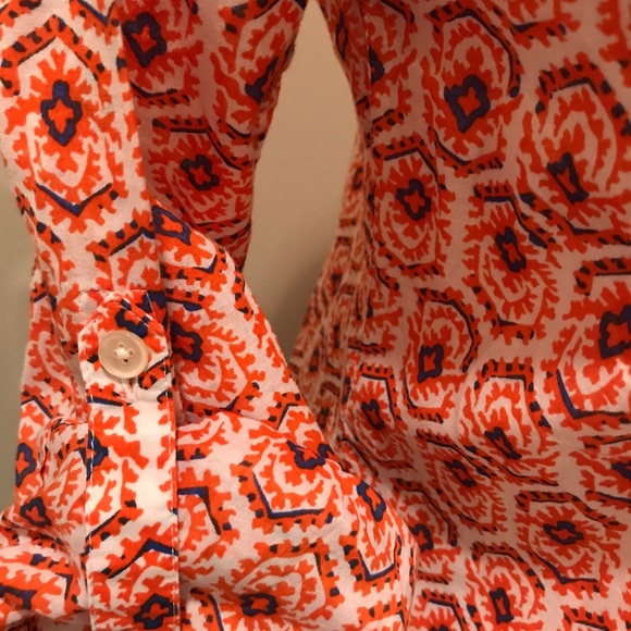 Talbots cute patterned blouse - Picture 6 of 6